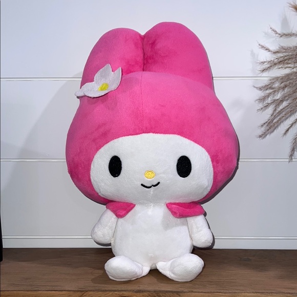 Sanrio Other - My Melody Pink and White Plush Toy